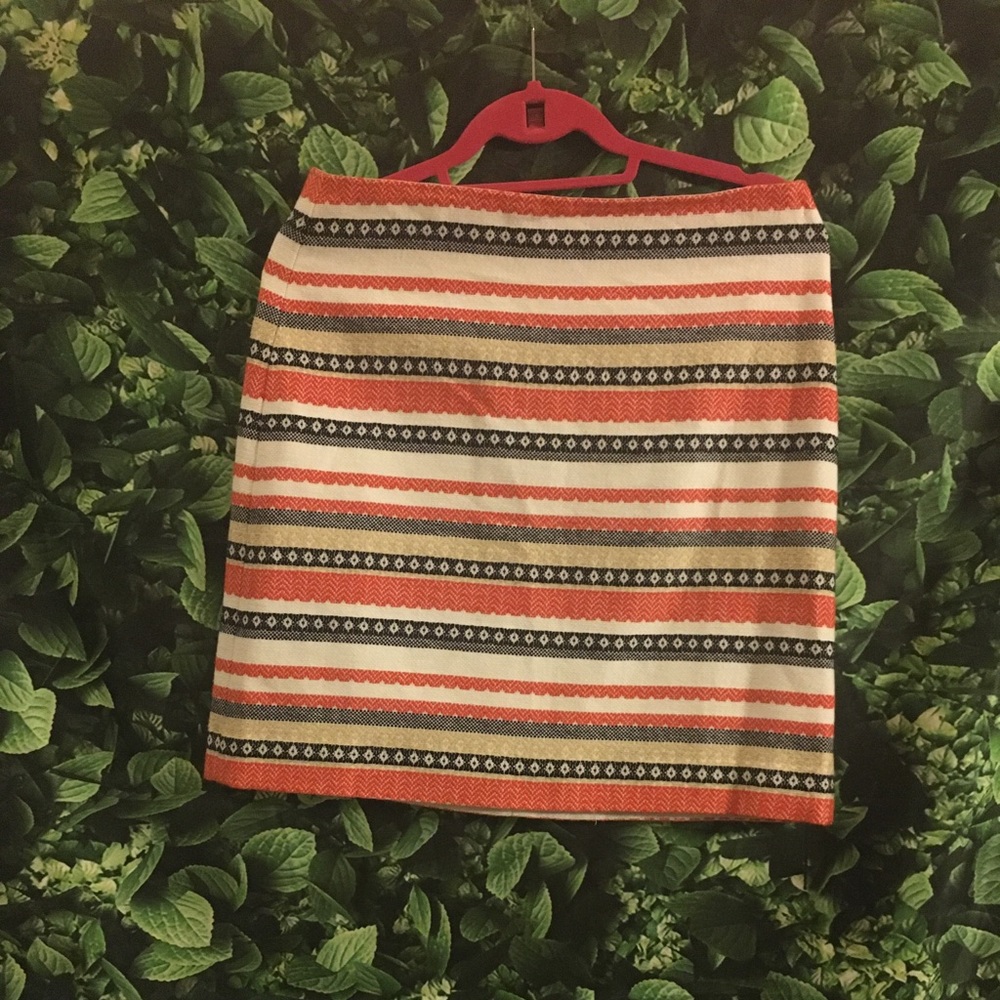 The Loft Multi Color Mini Skirt